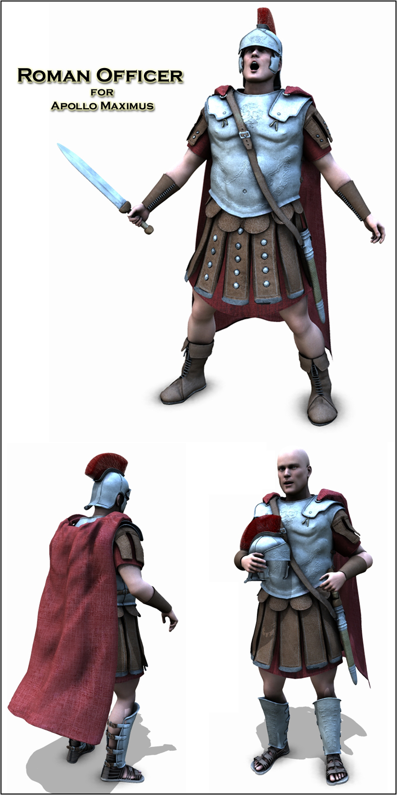 Roman Officer by N/A