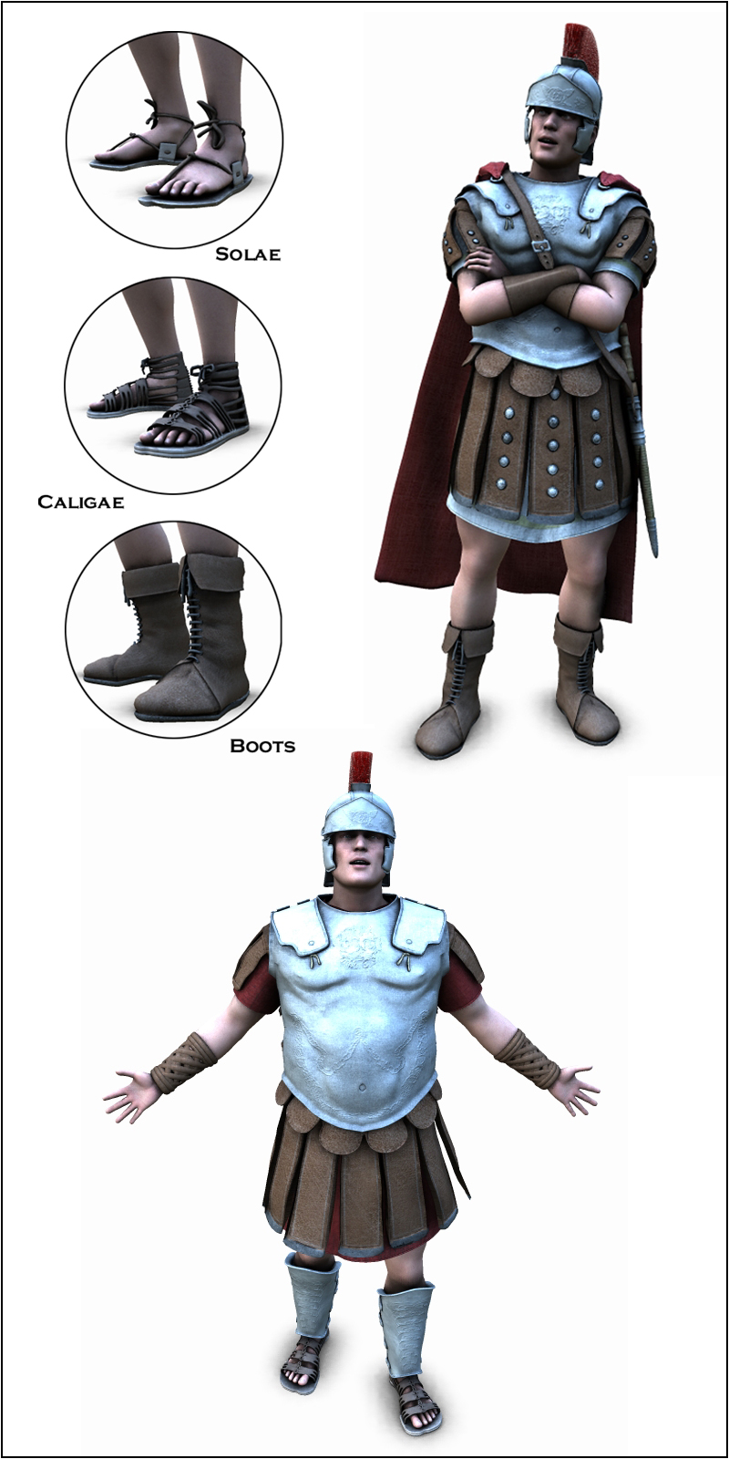 Roman Officer by N/A