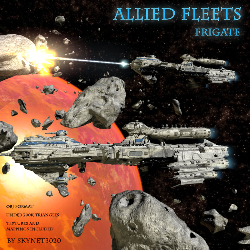 Allied Fleets Frigate by N/A