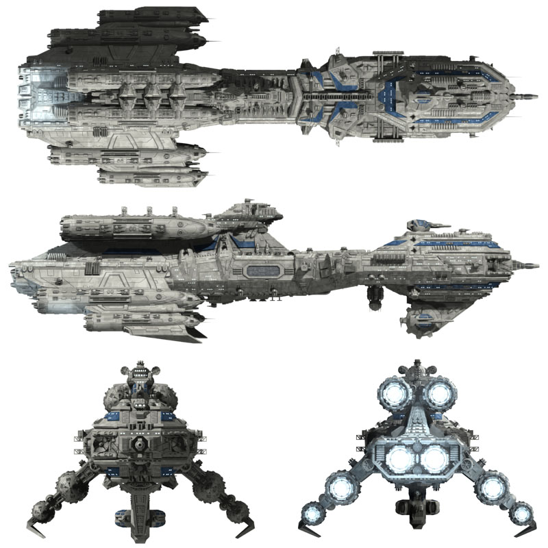 Allied Fleets Frigate by N/A