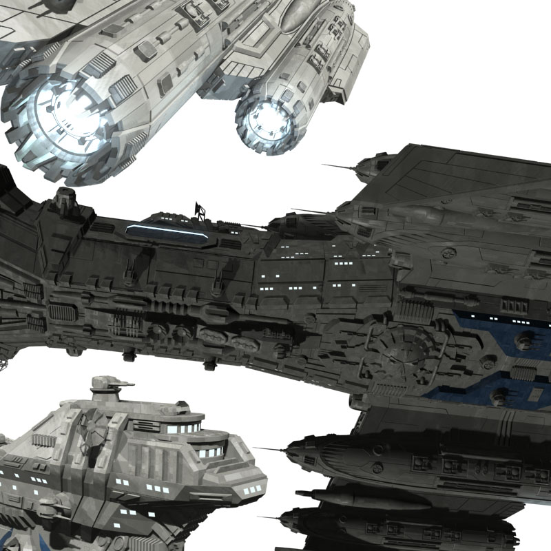 Allied Fleets Frigate by N/A