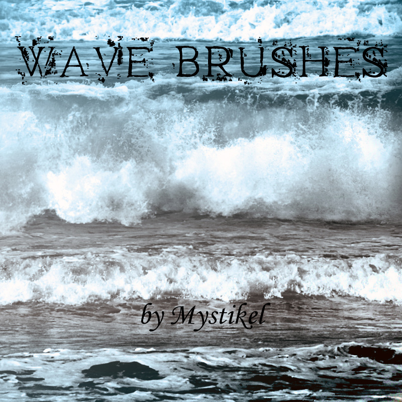 Wave Brushes by Mystikel by N/A