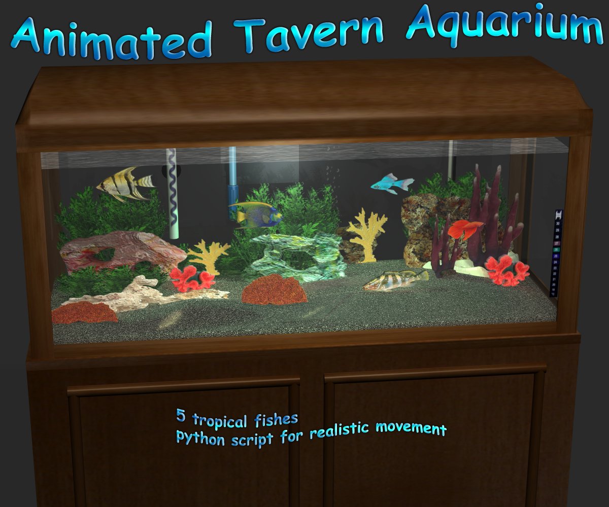 Tavern aquarium by N/A