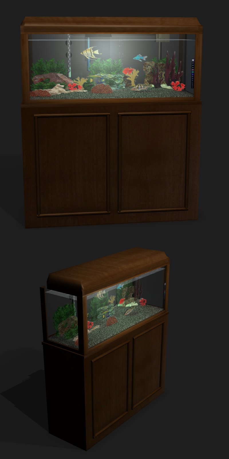 Tavern aquarium by N/A