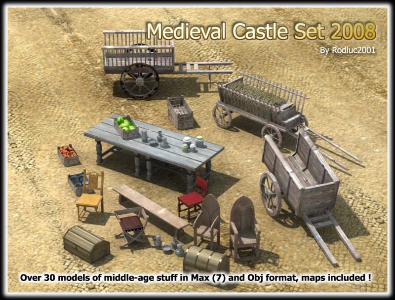 Medieval Castle Set 2008 by N/A
