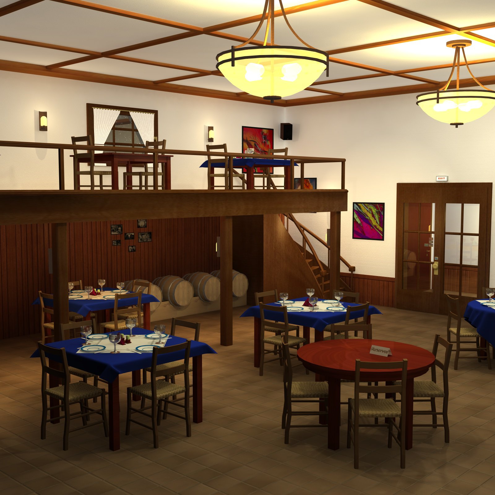 Tavern Saloon by N/A
