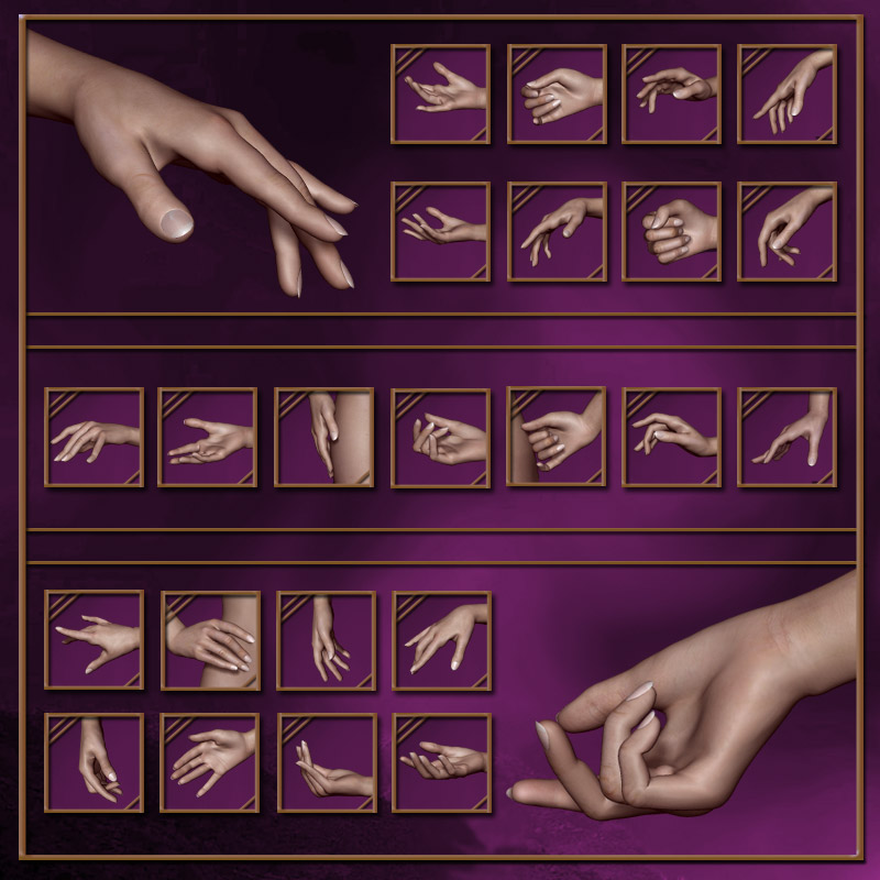 Pretty Hands 2 for v4 by N/A