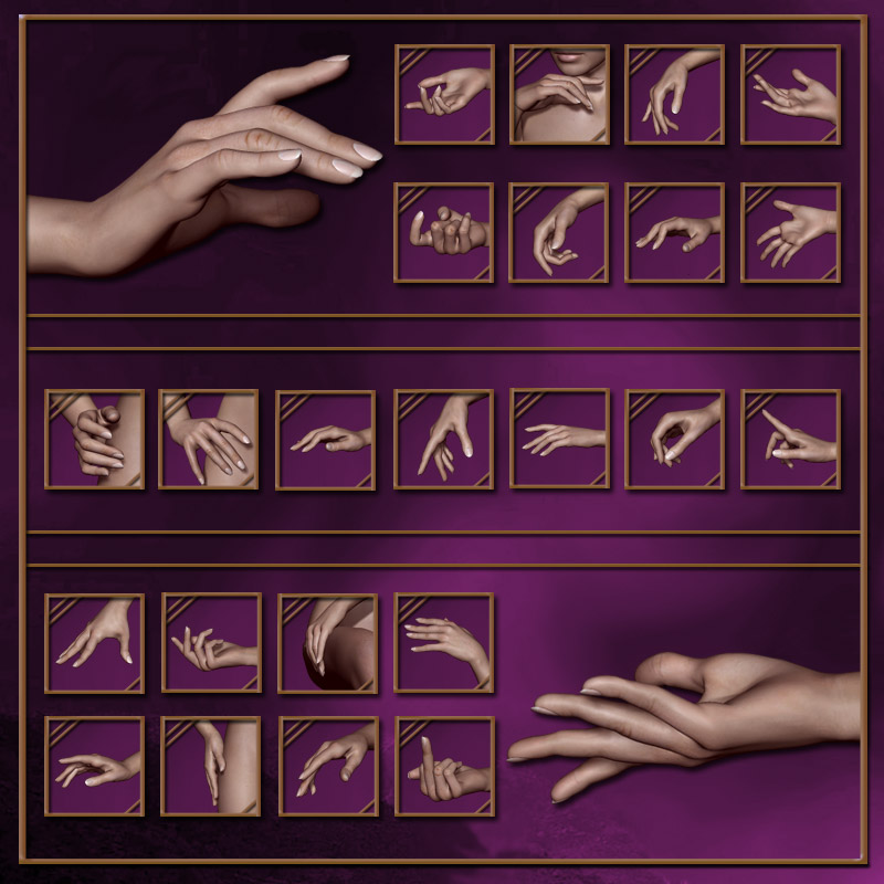 Pretty Hands 2 for v4 by N/A