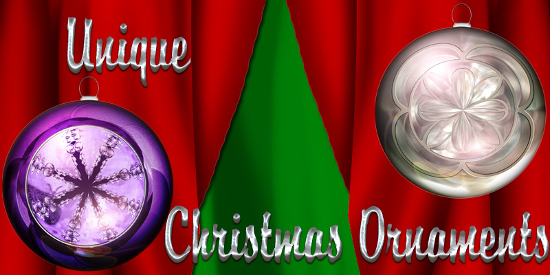 Unique Christmas Ornaments by N/A