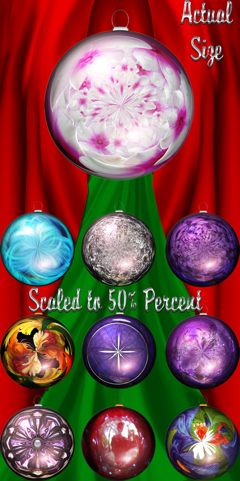 Unique Christmas Ornaments by N/A