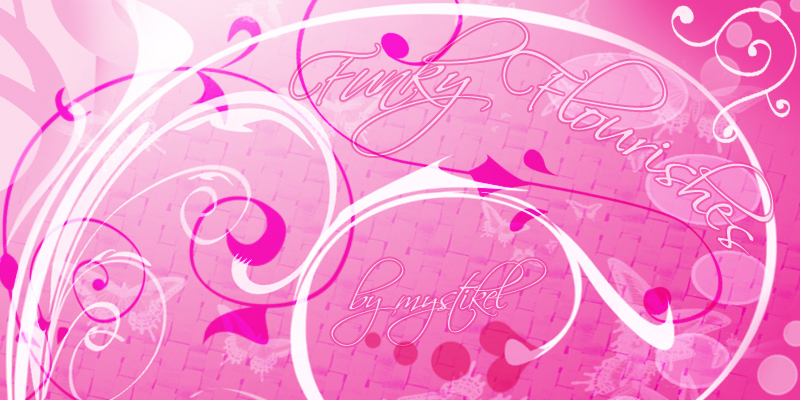 Funky Flourish Brushes by N/A