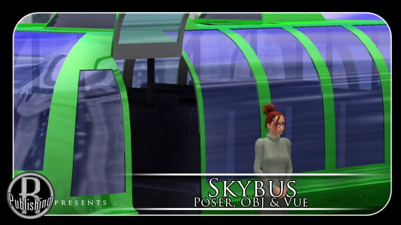 Sky Bus (Poser, OBJ & Vue) by N/A