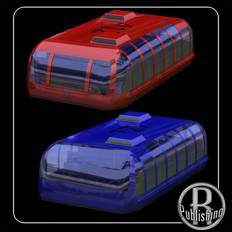 Sky Bus (Poser, OBJ & Vue) by N/A