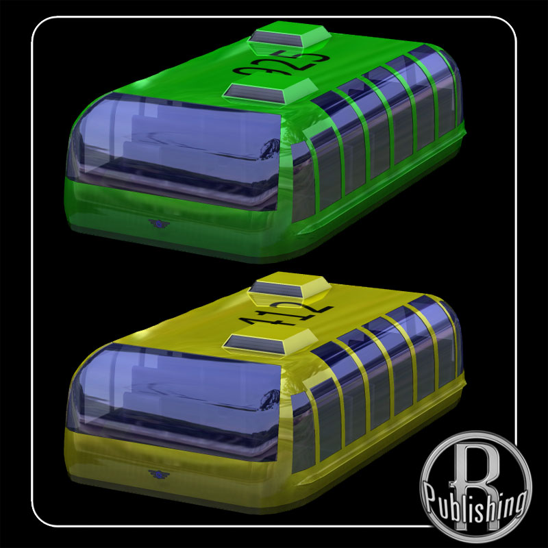 Sky Bus (Poser, OBJ & Vue) by N/A