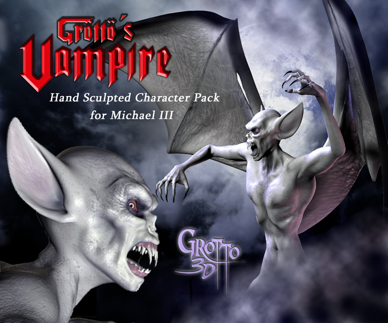 Grotto's Vampire for Michael 3 by N/A