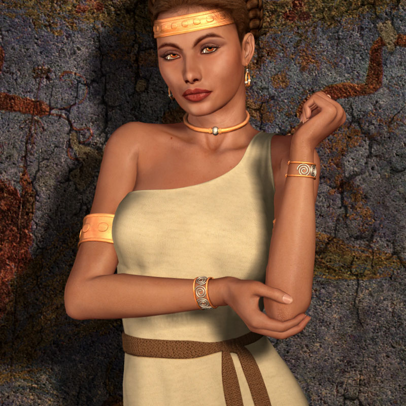 V4 Grecian Outfit by N/A