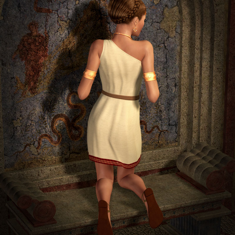 V4 Grecian Outfit by N/A