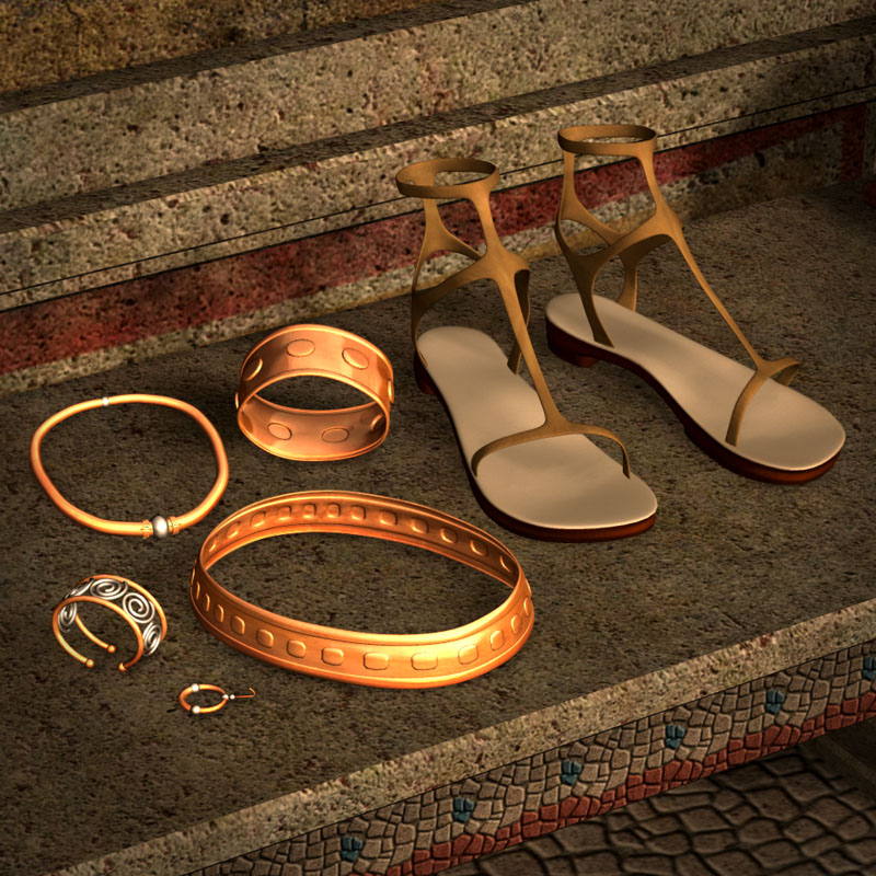 V4 Grecian Outfit by N/A