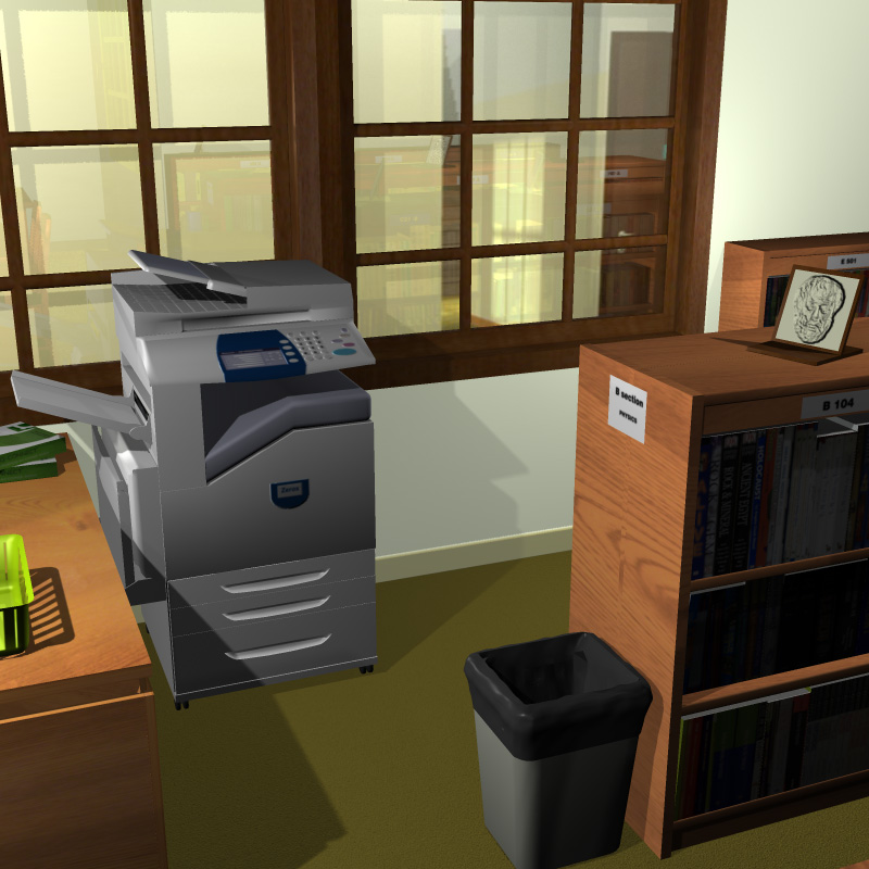 School Library by N/A