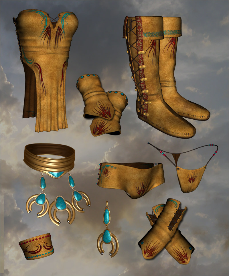 Lena V4 Character and Clothing by N/A