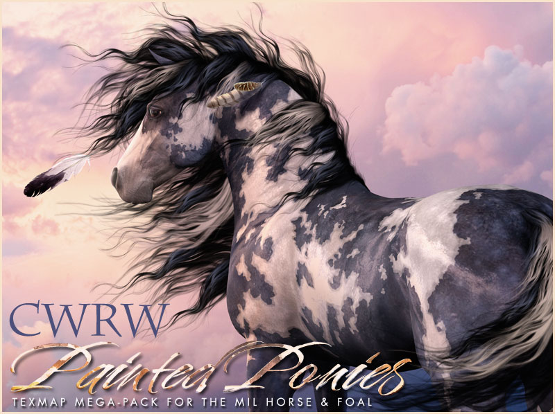 CWRW Painted Ponies TexMap MegaPack by N/A