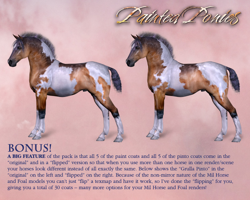 CWRW Painted Ponies TexMap MegaPack by N/A