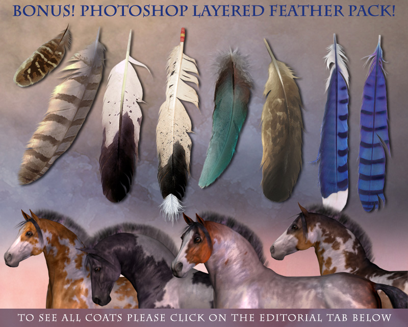 CWRW Painted Ponies TexMap MegaPack by N/A