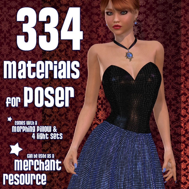 Ooo Shiny Poser Materials by N/A
