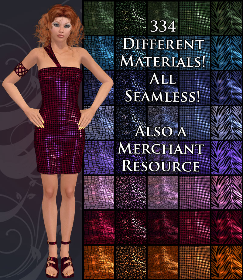 Ooo Shiny Poser Materials by N/A