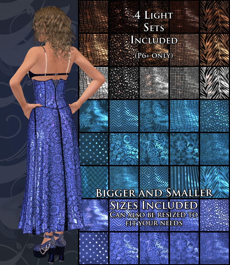 Ooo Shiny Poser Materials by N/A