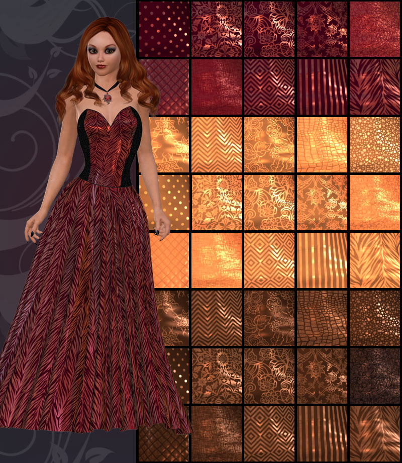 Ooo Shiny Poser Materials by N/A