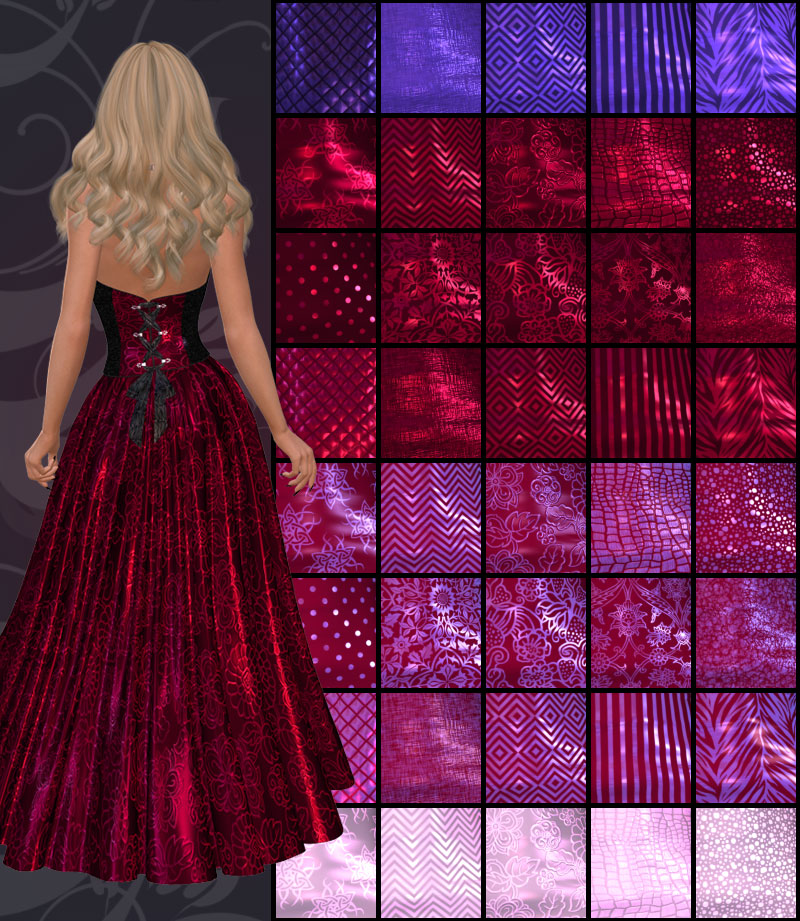 Ooo Shiny Poser Materials by N/A