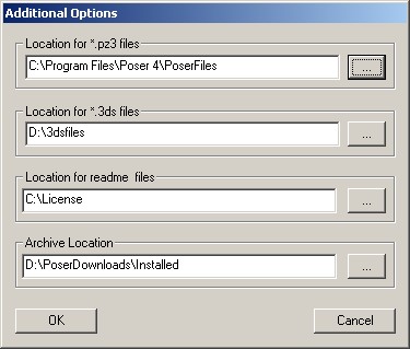 PInstall 2.0 - Install Poser objects from zips by N/A