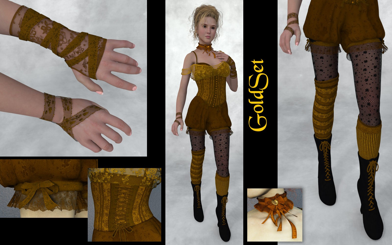 RA Black Gold and Cream by N/A