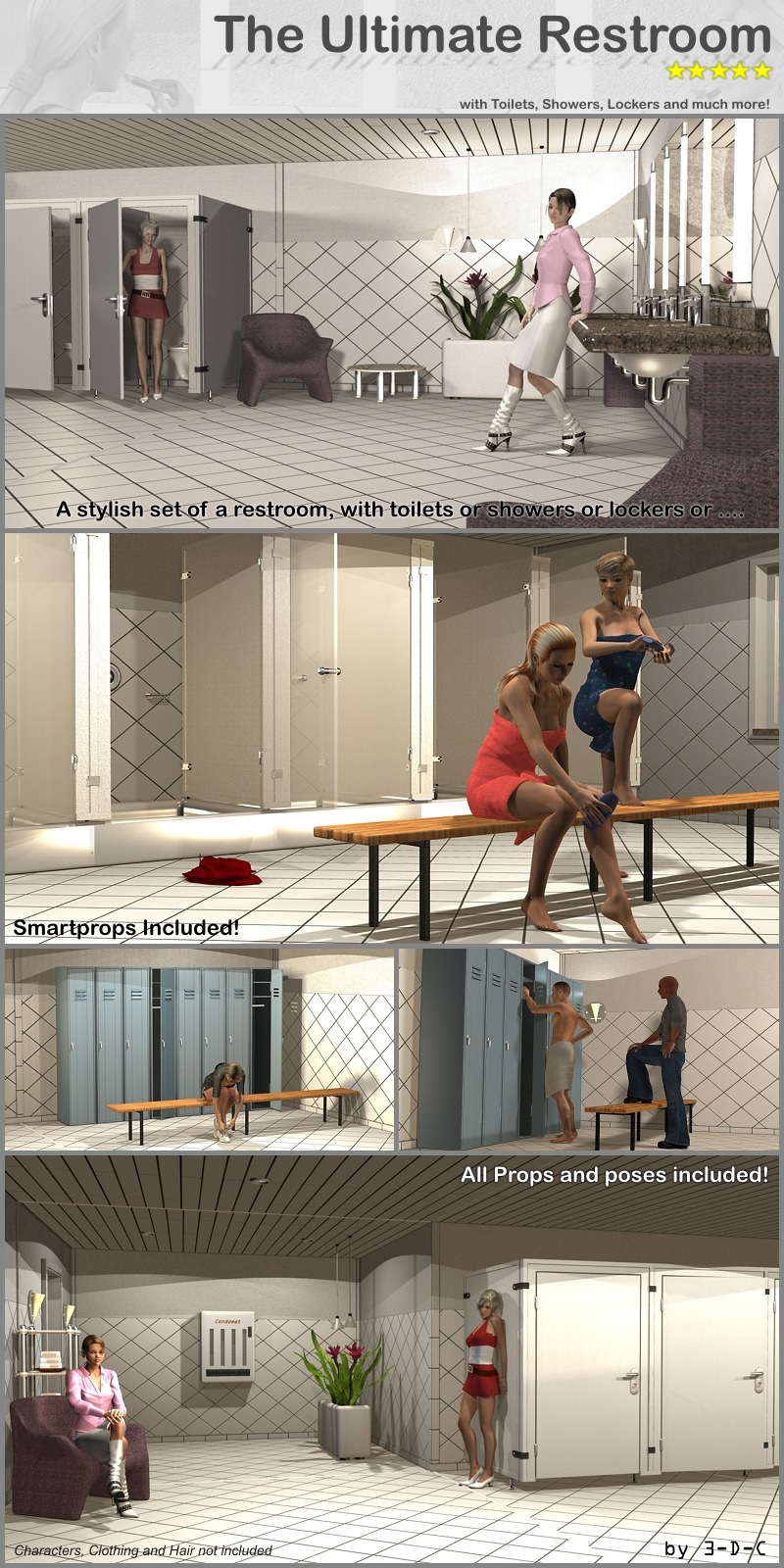 The Ultimate Restroom by 3-D-C by N/A
