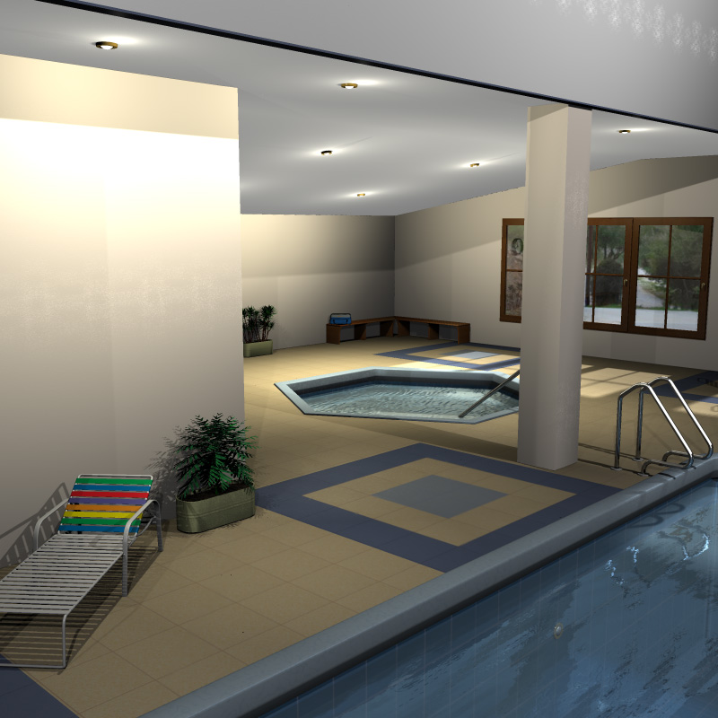 SCHOOL Pool with spa by N/A