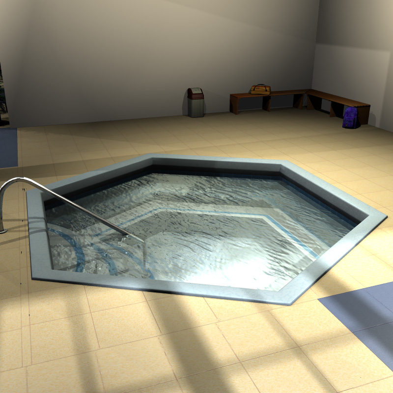 SCHOOL Pool with spa by N/A