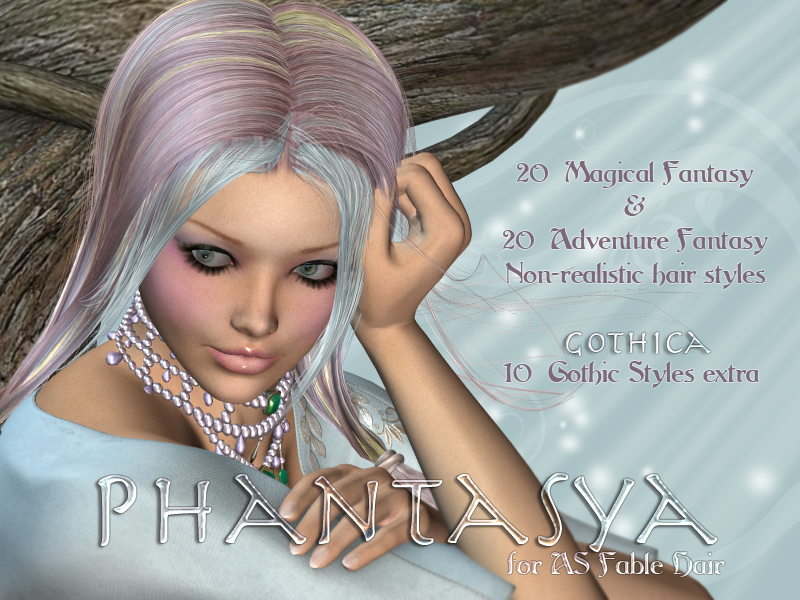 Phantasya Hair :: for AS Fable Hair :. by N/A