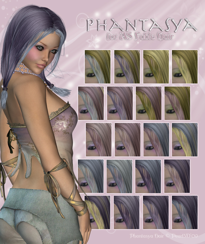 Phantasya Hair :: for AS Fable Hair :. by N/A