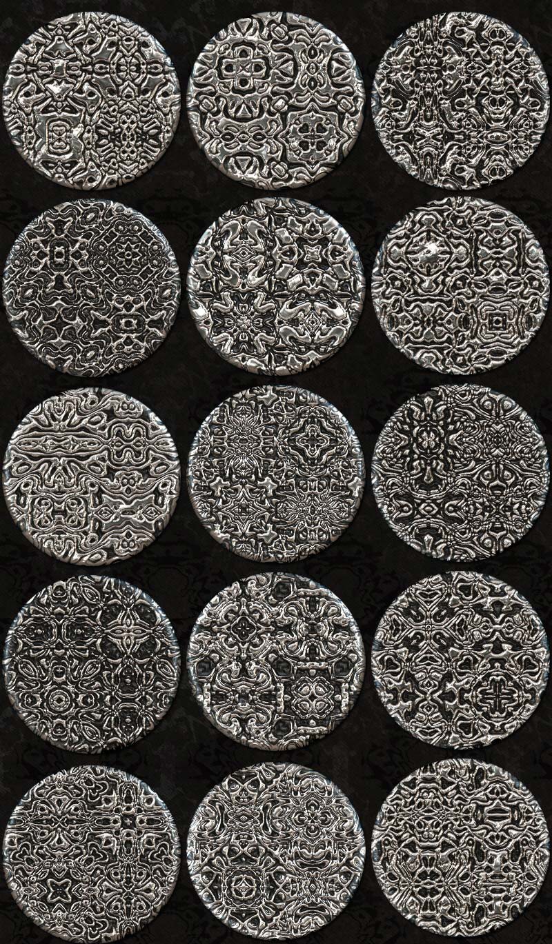 In Silver - Photoshop Styles by N/A