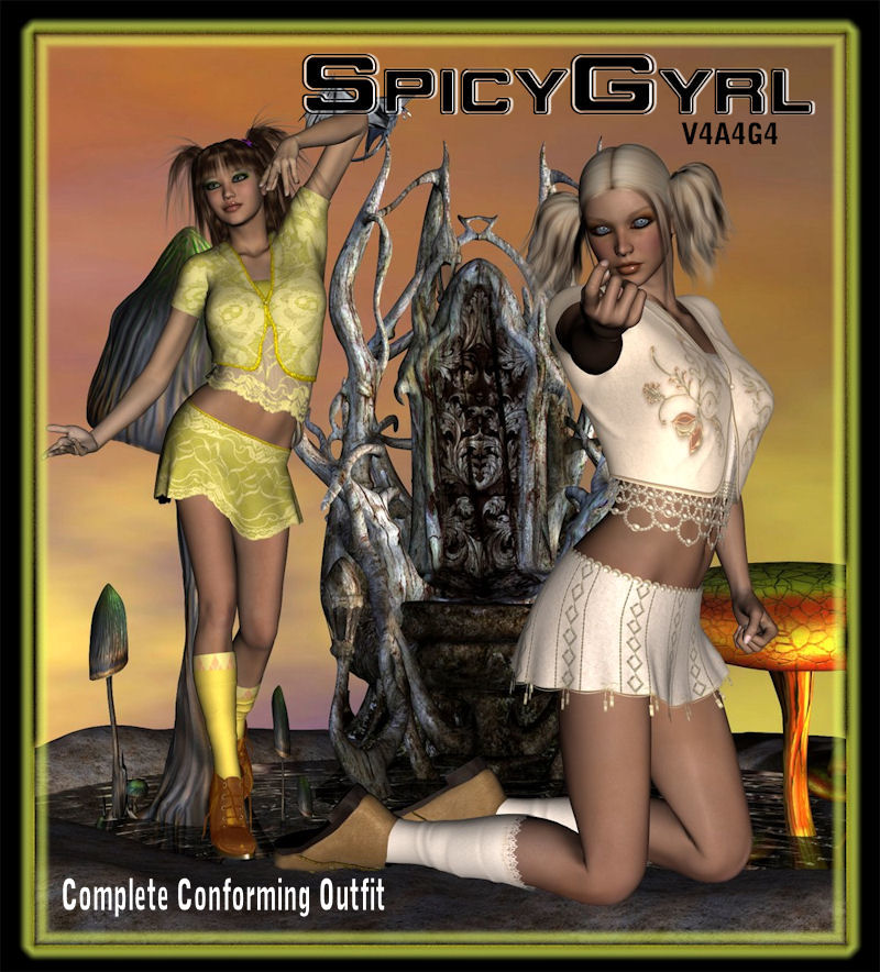 Spicy Gyrl for V4 by N/A