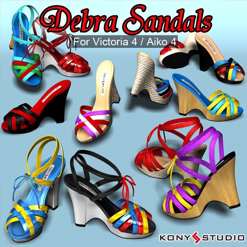 Debra Sandals for V4/A4 by N/A
