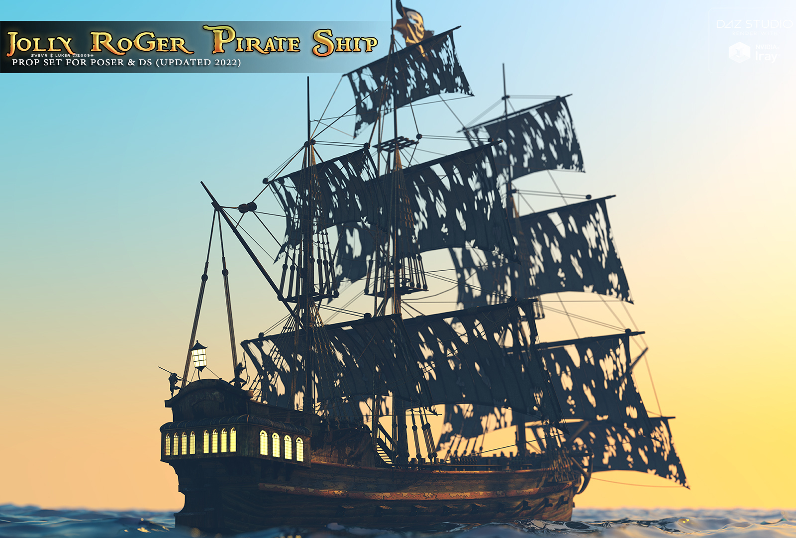 Jolly Roger Pirate Ship by N/A