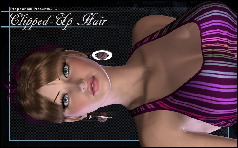 Clipped Up Hair V4, A4, G4, Kali, Kena by N/A