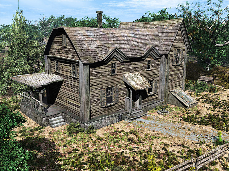 The Old Farm House by N/A