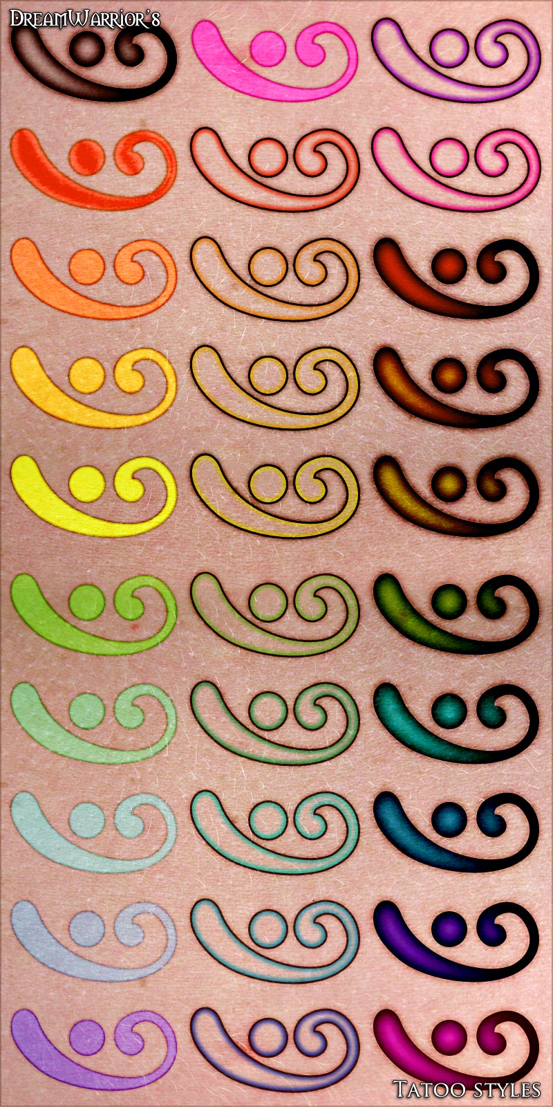 DW - Tattoo Styles for Photoshop by N/A