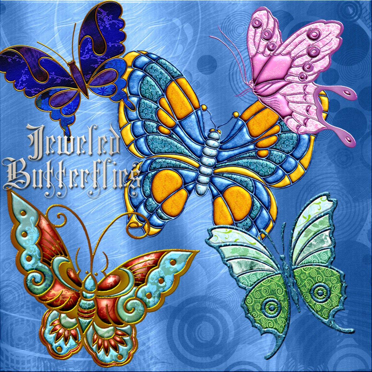 Harvest Moon's Jeweled Butterflies by N/A