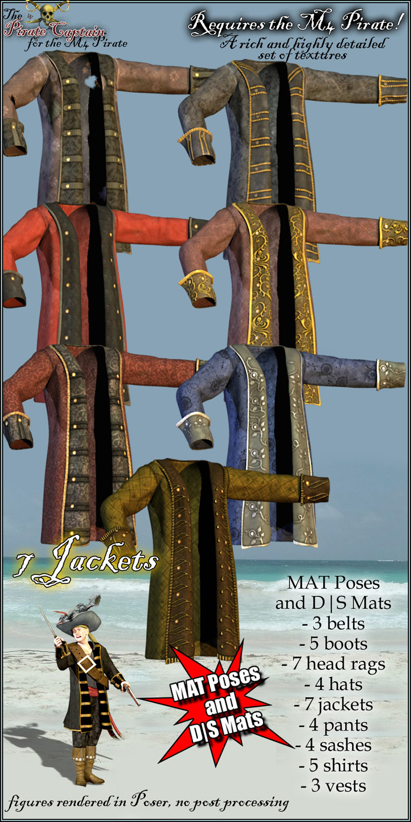 Pirate Captain for the M4 Pirate by N/A