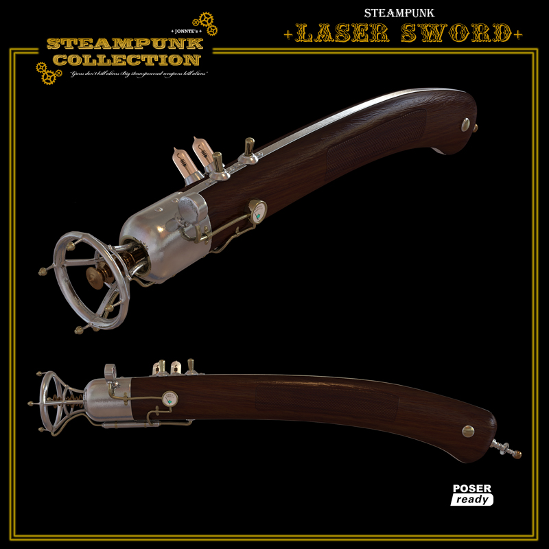 SteamPunk - Laser Sword by N/A