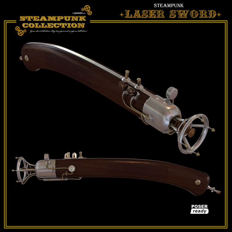 SteamPunk - Laser Sword by N/A